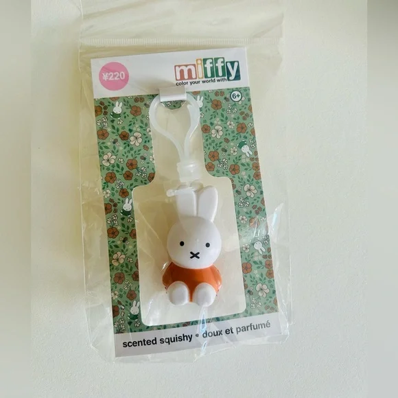 Miffy Scenty Swishy Charm & Assorted Puffy Sticker Set New & Sealed - Picture 2 of 4